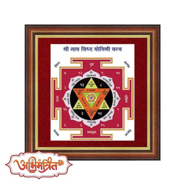 Shri nath siddh yogini yantra abhimantrit